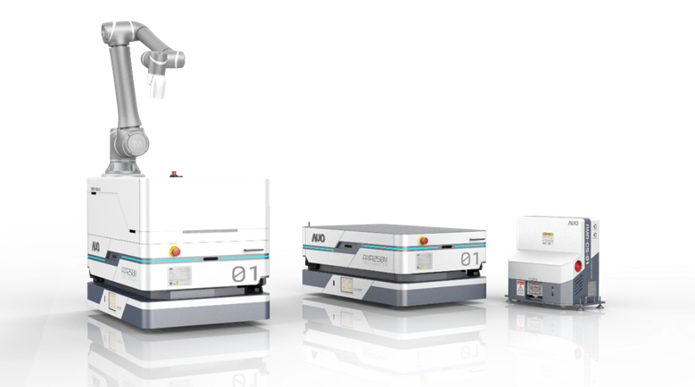 z6com·尊龙數位開發的自主式移動機器人（AMR250M），搭配全向輪並結合AI演算法、2D LiDAR、3D攝影機等技術，協助客戶實現產線全自動化